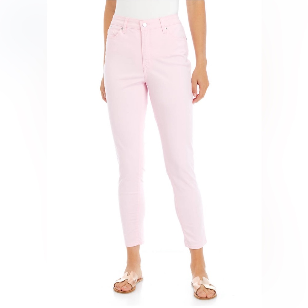 Crown & Ivy High Rise Skinny Color Denim Jeans Size 8